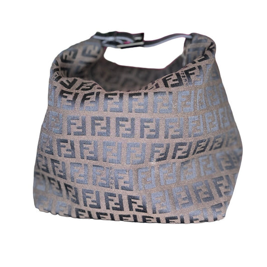 Small Fendi Handbag Pouch Zucca Print