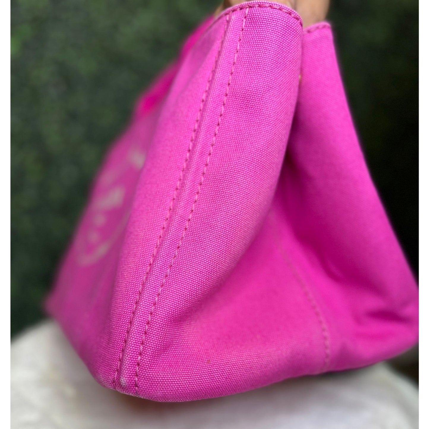 Prada Canapa Pink Tote Bag