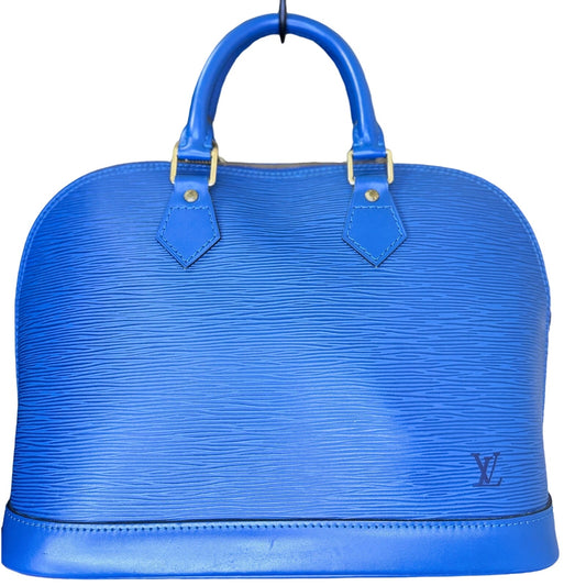 Louis Vuitton Epi Alma PM Blue